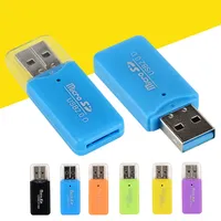 Mini USB2.0 TF T-Flash Tarjeta de memoria USB2.0 Adaptador de lector de tarjetas para Windows Tarjeta de memoria USB Classic