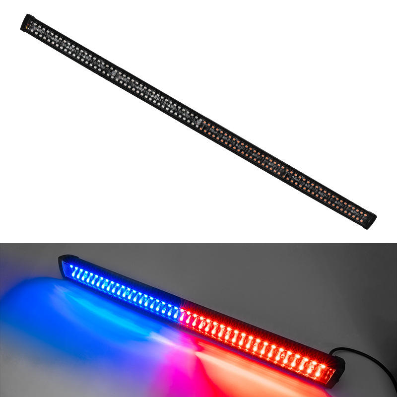 160 red and blue lights