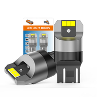Nouvelles ampoules LED M10 7440 PY21W T20 S25 24V 2835 Chips 2.4W Blanc Ambre 1156 3157 pour clignotants, feux de recul et feux arrière