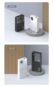 แบตเตอรี่สำรองแบบพกพา 30000mAh PD 20W ชาร์จเร็ว พร้อมไฟ LED ขนาดเล็ก สำหรับ <span class=keywords><strong>iPhone</strong></span> 16 15 14 <span class=keywords><strong>13</strong></span> 12 - Product Image 4