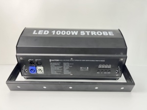 1000W led lumière de scène stroboscopique 8 + 8 segments <span class=keywords><strong>clignotant</strong></span> lumière blanche froide concert événement lumière - Product Image 2