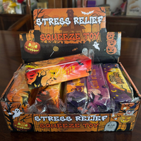 Jouet anti-stress en forme de bâton de beurre pour Halloween, personnalisé, en PU souple à remontée lente, pour la fête des déguisements