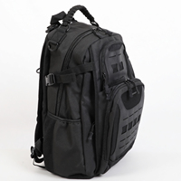 Sac à dos tactique en nylon imperméable de style national, personnalisable en gros, 25-35L, avec compartiment pour ordinateur portable et fermeture éclair