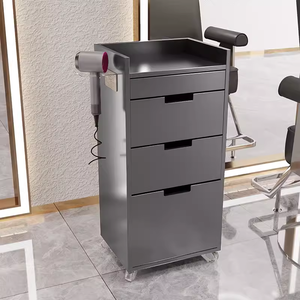 Hot Salon Modern Beauty Shop Salon Furniture White Gold Portable Small Tool Car Luxury Removable Saloon Trolley With 4 Wheels - Product Image 3