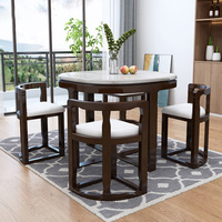 Ensemble table et chaises de salle à manger modernes pour bébé, style turc, en cuir, pour 6 personnes