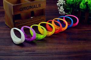 Voice Activated Flashing Bracelet Party Favors Silicone Led Vibration Control Bangle <b>Christmas</b> New Year Atmosphere <b>Props</b> - Product Image 6