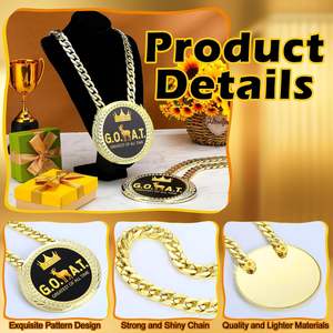 सभी समय के टर्नओवर चेन प्लास्टिक के बड़े गोल्ड चैम्प बकरी फुटबॉल एमवीपीपी के लिए पुरस्कार - Product Image 3