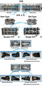 Hiace <span class=keywords><strong>Van</strong></span> KDH200 2005-2018 Moteur 2TR VVT avec <span class=keywords><strong>EGR</strong></span> 2.7L 2TR-FE Moteur à distribution variable des soupapes Ensemble moteur complet à bloc long - Product Image 5