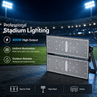 Projecteur LED personnalisé 400W pour stade de football, éclairage sportif haute luminosité pour stades de football