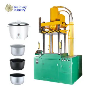 Máquina de pressão hidráulica de arroz, máquina formada interna de quatro colunas de pressão hidráulica 30 novo produto de glória solar fornecido