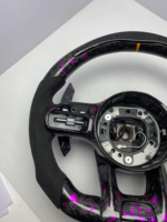 Volant pour Classe E W212 W213 E200 E250 E300 E350 E400 E43 E53 E63 C238 C207 C257 C218 en Cuir Sportif