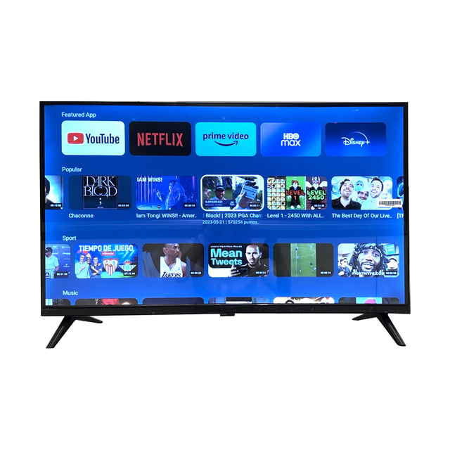 Factory Wholesale 43 55 Inch Hotel TV 4K UHD LED Smart TV Android/Google System