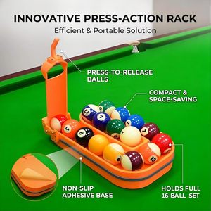 FuPai - Soporte para Bolas de <span class=keywords><strong>Billar</strong></span> Impreso en 3D &amp;   Herramienta de Entrenamiento de Snooker, para una Práctica Consistente - Product Image 2
