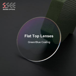 Precio al por mayor de alta calidad 1,56 <span class=keywords><strong>Round</strong></span> Top HMC Lentes para anteojos Lentes ópticas bifocales - Product Image 5