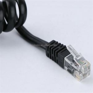 <span class=keywords><strong>Cable</strong></span> <span class=keywords><strong>de</strong></span> <span class=keywords><strong>teléfono</strong></span> retráctil, accesorio para <span class=keywords><strong>teléfono</strong></span> antiguo rizado - Product Image 2