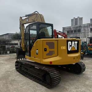 Excavadora Caterpillar Cat310 usada con certificación CE, pequeña excavadora hidráulica sobre orugas para movimiento de tierras, máquina de construcción con peso operativo de 10 toneladas. - Product Image 3