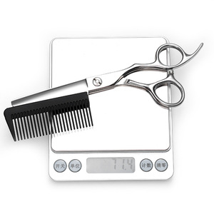 Hair Scissors With Comb 6.0 Inch Stainless Steel Professional Hairdressing Shears For Cutting Bangs And Trimming - Product Image 3