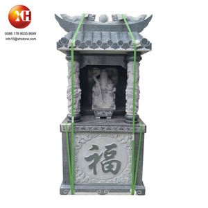 Templos de Piedra Tallados a Mano al por Mayor, Mini Templos de Piedra Gojijin, Pequeños Templos Shinto <span class=keywords><strong>Digon</strong></span> Jiin para Uso en el Hogar - Product Image 5