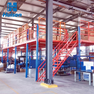 Armazém Industrial Sótão Lofts Racks De Armazenamento De Aço Pesados Plataformas De Piso Mezanino Sistemas De Estantes De Paletes - Product Image 2