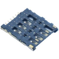 Sortie d'usine MICRO SIM CARD Push Pull Out 78646-3001 6 broches 1.45MM