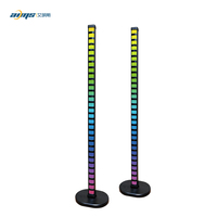 Barre lumineuse musicale RGB, lumière LED au sol, contrôle du rythme sonore, application de contrôle, musique rythmique, lampe d'ambiance pour la maison, la télévision, les jeux
