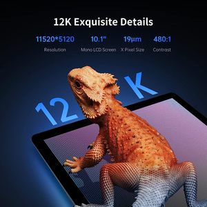 สำหรับเครื่องพิมพ์สามมิติ Anycubic Photon Mono M5s Pro ขนาด 10.1 นิ้ว ความแม่นยำ 19 ไมครอน ความละเอียด 12k จอ LCD อัตโนมัติ ขนาด 200*218*123 มม. - Product Image 2