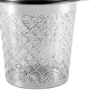Ensemble d'infuseurs à thé portables de luxe en acier inoxydable 304, avec double poignée et filtre en céramique à mailles fines, pour thé en vrac