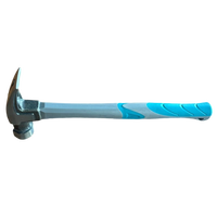Alta Calidad 45 # Martillo de Garra de Acero con Revestimiento de Plástico, Herramienta Manual, Martillo Doméstico