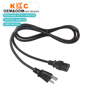 10A 125V 18 AWG điện máy nước nóng mở rộng cáp Reel NEMA 5-15p Chúng Tôi 3 prong C13 AC dây điện PVC 110V ip11 cho máy tính - Product Image 1