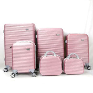 Venta al por mayor ligero de gran capacidad precio barato impermeable 4 ruedas material ABS <span class=keywords><strong>viaje</strong></span> <span class=keywords><strong>maleta</strong></span> con ruedas con cerradura - Product Image 3