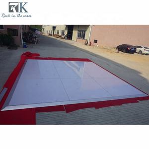 Pista de baile brillante para bodas, pista de baile a cuadros en blanco y negro para fiestas y decoraciones de eventos - Product Image 1