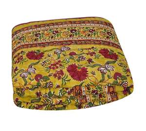 Venta de Año Nuevo, edredón Kantha indio tradicional, relleno de algodón cosido a mano, patrón impreso de alta calidad para decoración del hogar - Product Image 2
