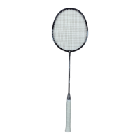 Raquette de badminton HIBO modèle 535, manche en acier, poignée en PU, contrôle du volant, dureté personnalisable, emballage adapté à tous les joueurs, OEM