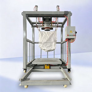 Système de pesage et de contrôle de la poussière pour machine de remplissage de sacs en vrac de ciment et de sable, chargeur de sacs de 1 tonne et de sacs Dumpy avec trémie intégrée - Product Image 1