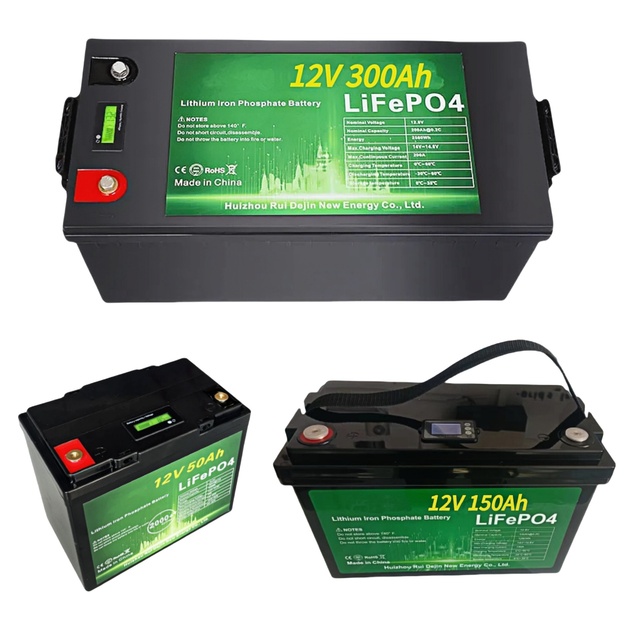 Hotsale 12v Lithium Ion Battery 24v 48v 50ah 100ah 200ah 300ah 400ah Energy Storage Battery Bluetooth Lifepo4 Battery With BMS