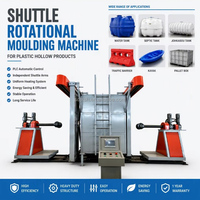 Machine de rotomoulage pour la production de flotteurs marins, équipement de fabrication de bouées, ligne de moulage rotatif industrielle