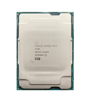 หน่วยประมวลผล5318Y Intel Xeon (แคช36M, 2.10 GHz) FC-LGA16A CD8068904656703 srkxe CPU 5318Y ทองเดสก์ท็อป Intel Core Phenom II X6