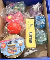 Großhandel 8-in-1 Squishy Fun Box TPR Weiche Quetschspielzeuge in Lebensmittelform zur Stresslinderung Sensorisches Fidget-Spielzeug für Kinder und Erwachsene Partygeschenk