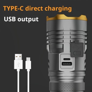 Nhà sản xuất có nguồn gốc lâu dài dẫn đêm đèn pin đánh cá Hợp kim nhôm cho nhà cắm trại ngoài trời sử dụng khả năng bắn dài - Product Image 4