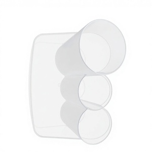 <b>Wall</b> Mounted U Shaped Modern 3mm Thick Polished Acrylic Customized Easy Assembly 1 Shelf Lightweight 1KG <b>Display</b> Stand Opening - Product Image 6