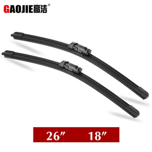 Plumas Limpiaparabrisas Delanteras sin Marco para Subaru Outback 2021 2022, de Goma Sintética, Ángulo de Raspado de 180 Grados - Product Image 3