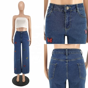 <span class=keywords><strong>Pantalones</strong></span> Vaqueros <span class=keywords><strong>de</strong></span> Talla Grande para <span class=keywords><strong>Mujer</strong></span>, los Más Vendidos del Otoño, <span class=keywords><strong>Pantalones</strong></span> Vaqueros Bordados y Lavados, Vaqueros <span class=keywords><strong>de</strong></span> Mezclilla para <span class=keywords><strong>Mujer</strong></span> - Product Image 6