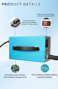 Chargeur de <span class=keywords><strong>batterie</strong></span> au Lithium LiFePO4 S2500, pour véhicules <span class=keywords><strong>électrique</strong></span>s 7S, 29.4V, 50a, 24V, au plomb, avec certificat global - Product Image 4