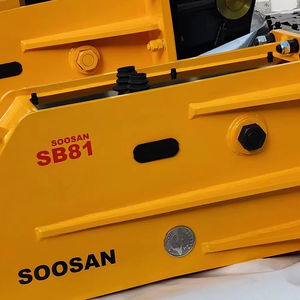 Briseur hydraulique de type boîte SB81 pour les industries minières de construction comprenant le moteur de moteur de marteau de briseur de burin de roulement de pompe - Product Image 1