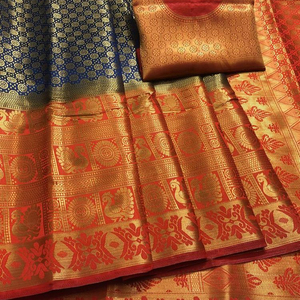 Vente en gros de saris en soie d'art ApparelGarment - Product Image 1