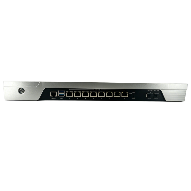 New Product Firewall 8 LAN Intel 2.5GbE Ports 2* 10GbE SFP+ Fiber Network Security Server System Firewall Router for Office Home