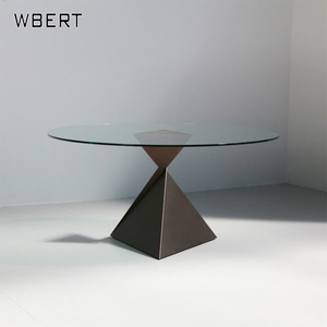 WBERT, diseño de moda creativo moderno para hacer embudo de mármol antiguo, mesa roja, pequeño apartamento, restaurante - Product Image 1