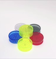 Nouveauté 2024 Accessoires pour fumeurs Broyeurs Broyeur en plastique coloré