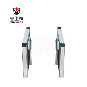 Puertas de velocidad para peatones, torniquete, sistema de Control DE ACCESO Rfid, puerta de barrera oscilante automática anticolisión - Product Image 3