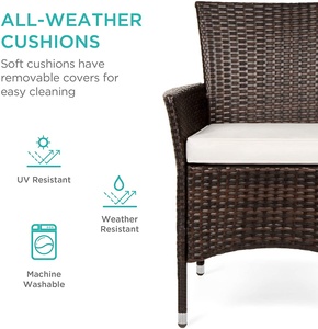 <span class=keywords><strong>Set</strong></span> di 5 Cuscini <span class=keywords><strong>in</strong></span> <span class=keywords><strong>Polyrattan</strong></span> per Mobili <span class=keywords><strong>in</strong></span> Rattan, <span class=keywords><strong>Sedie</strong></span> <span class=keywords><strong>e</strong></span> Tavoli - Product Image 5
